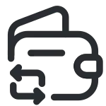 Empty Wallet Change SVG Icon
